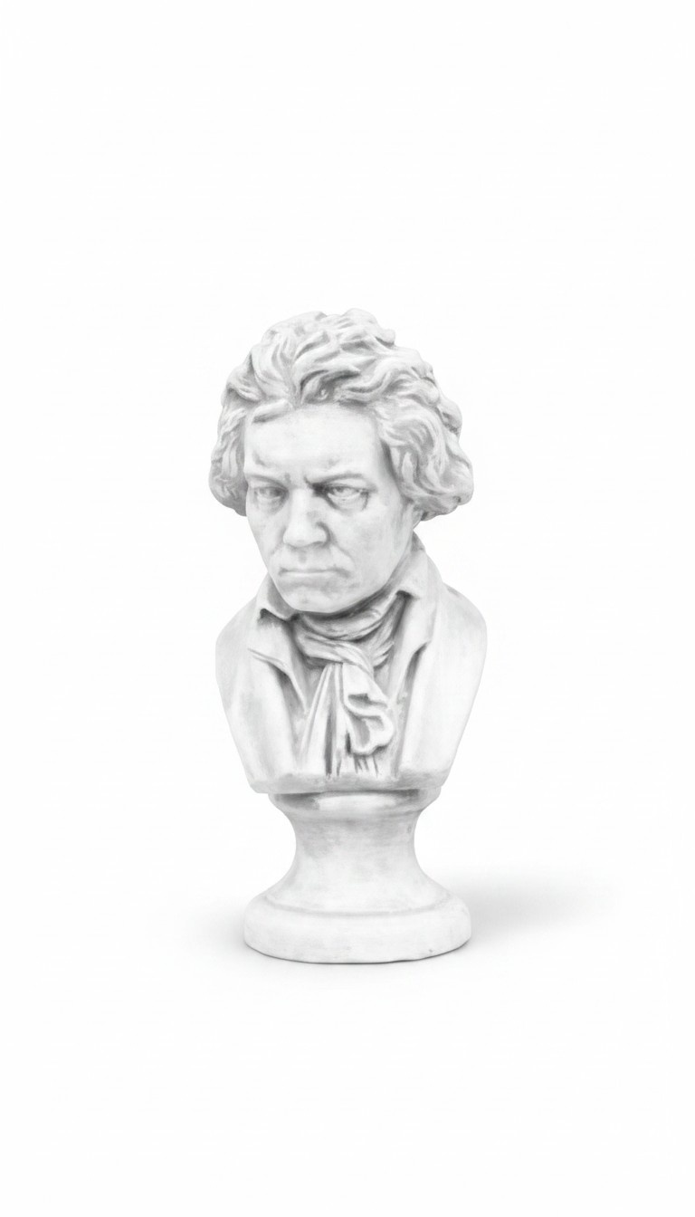 Beethoven celebrity bust figure sculpture sculptures figures statues 42cm 319