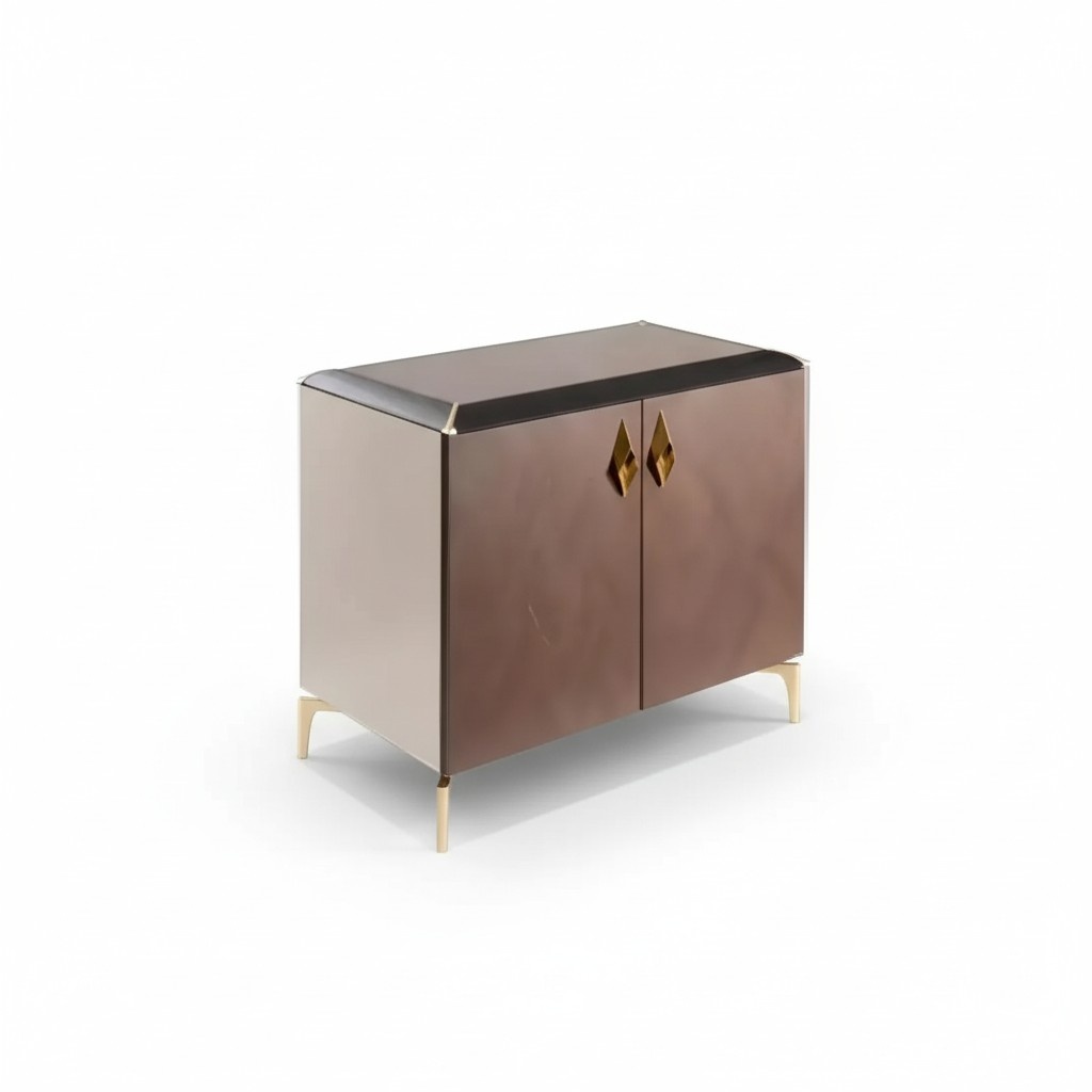 Beige luxury chest of drawers sideboard office furniture cabinet designer furniture new