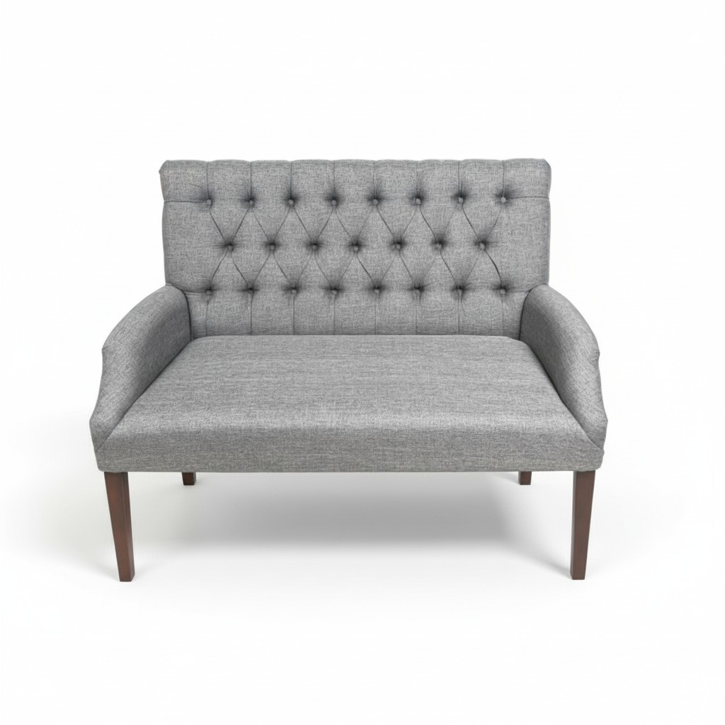 Bench Sara upholstered bench seat designer bench seating Chesterfield benches
