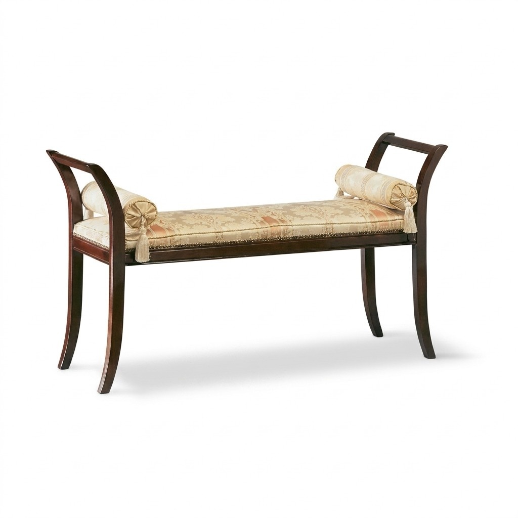 Bench upholstery fabric luxury upholstered bench classic bench new furniture wood