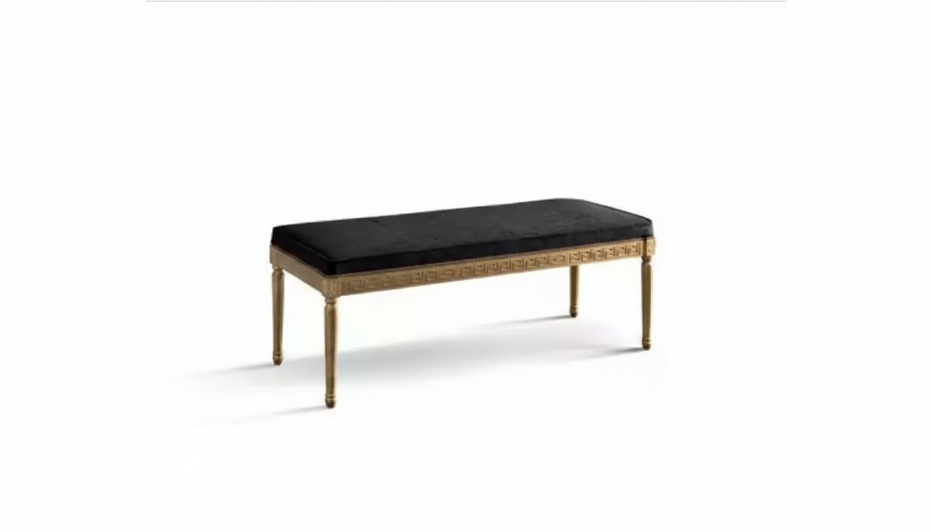 Bench Upholstered Bench Designer Bench Living Room Classic Furniture New
