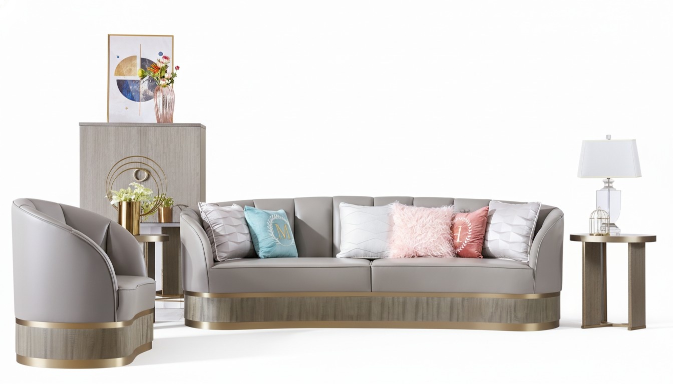 Big sofa luxury xxl couch living room seat furniture upholstery sofas couches american