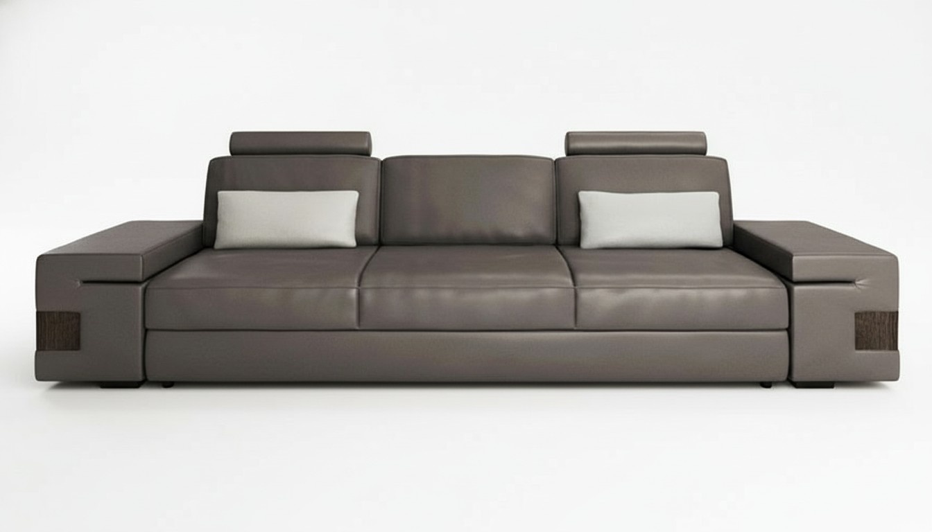 Big Sofas Couches Textile 3 Seat Sofa Couch Polser Seat Three Seater Luxury New