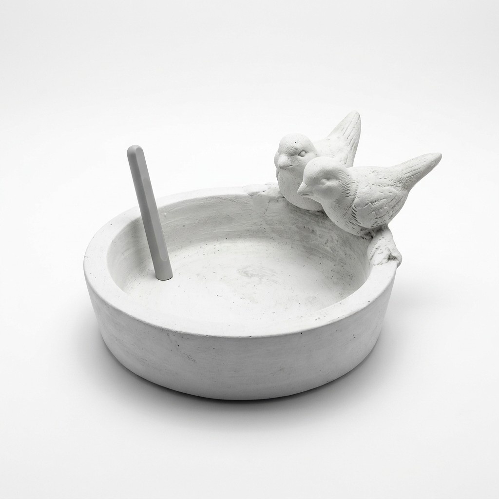 Bird bath sculpture design figure statue garden figures statues bowl S104108