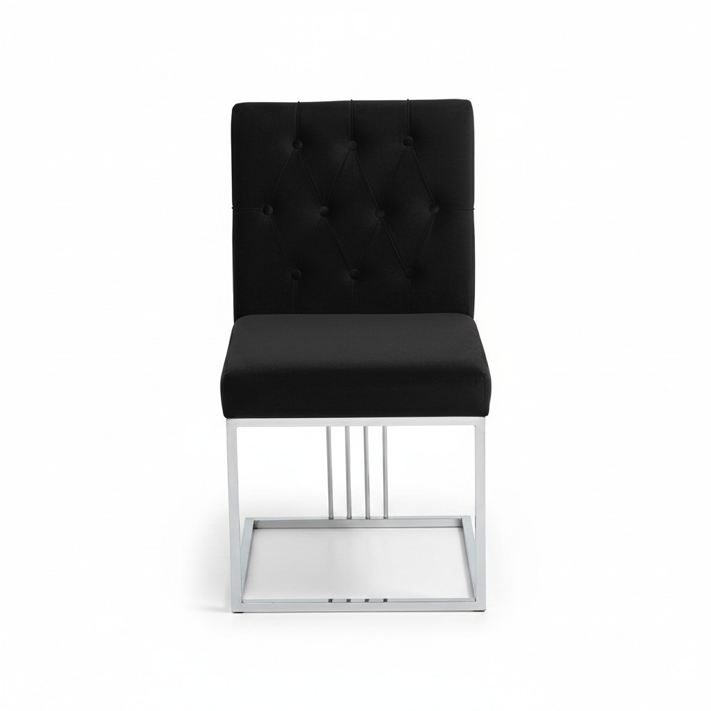 Black armchair designer dining furniture dining chairs stainless steel chair