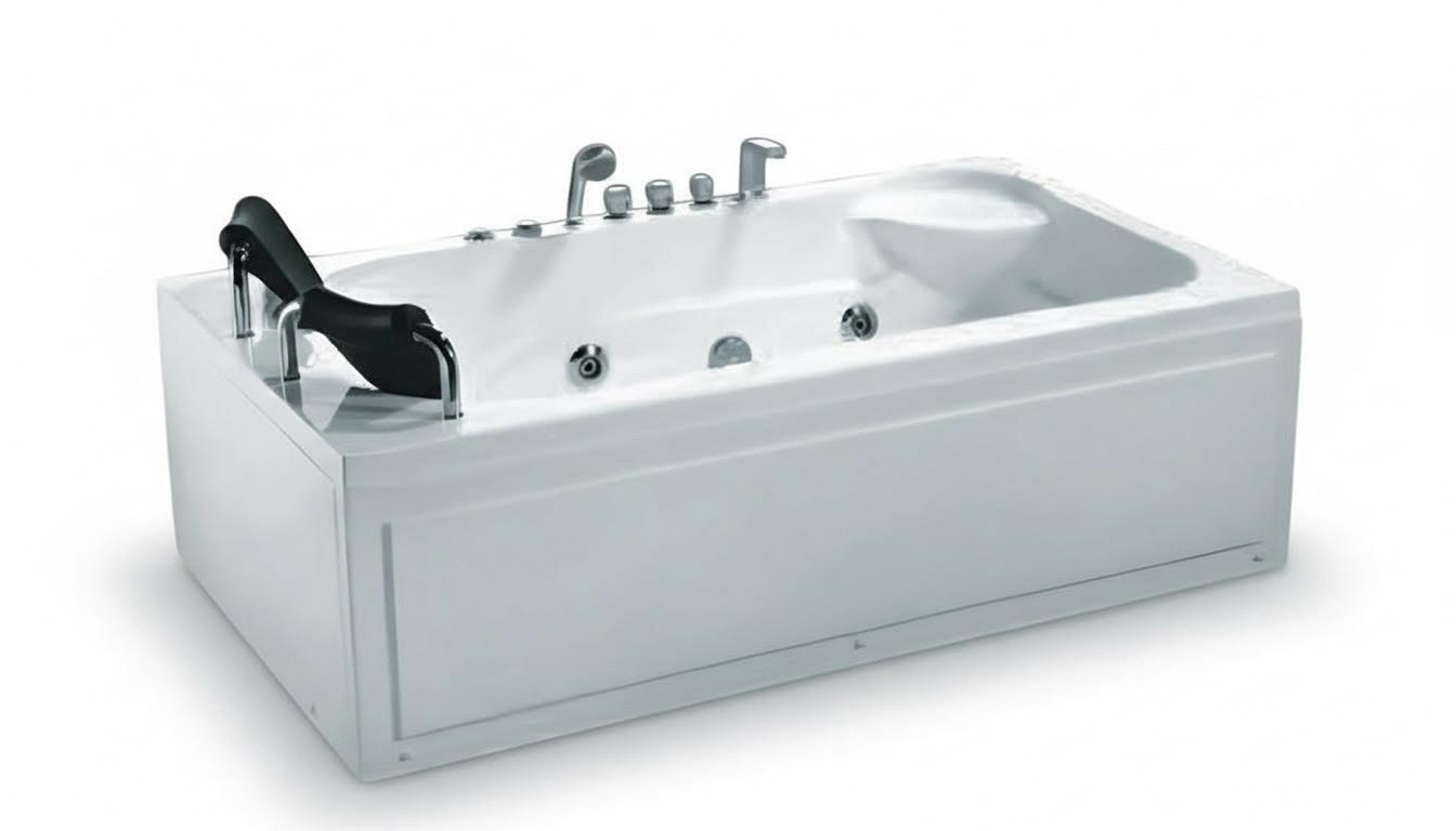 Blubber bath comfort tub luxury tub acrylic tub whirlpool 190x110 cm