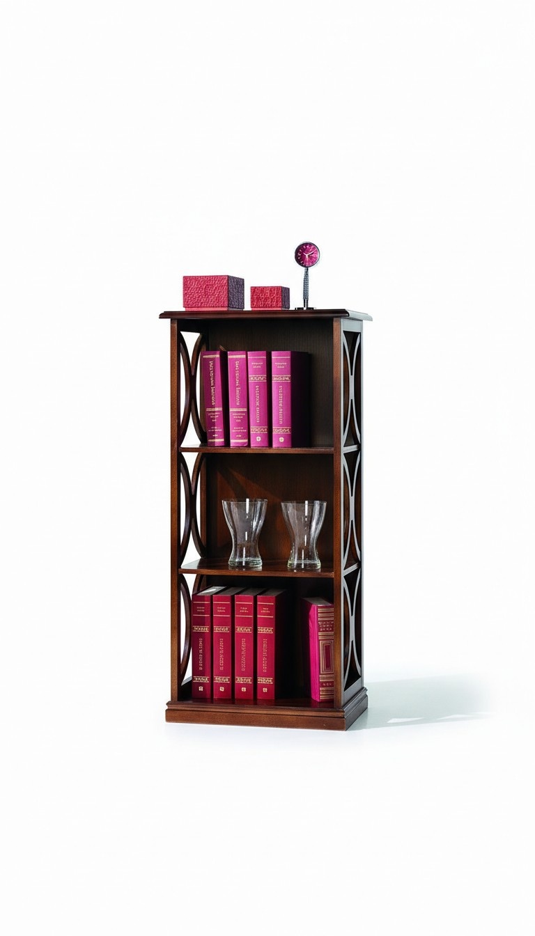 Bookcase cabinets luxury wooden furniture living room furniture from Italy New