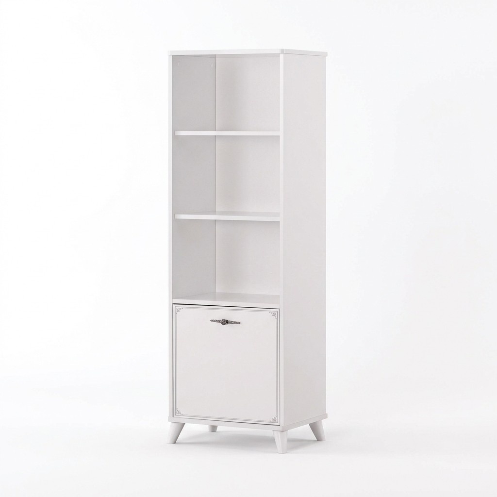 Bookcase Bookcase Standing shelf Children\'s shelf Shelf Wood White Shelves