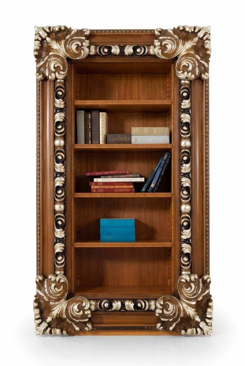 Bookcase cabinet living room bookcase wood office cabinet cabinets Italy new