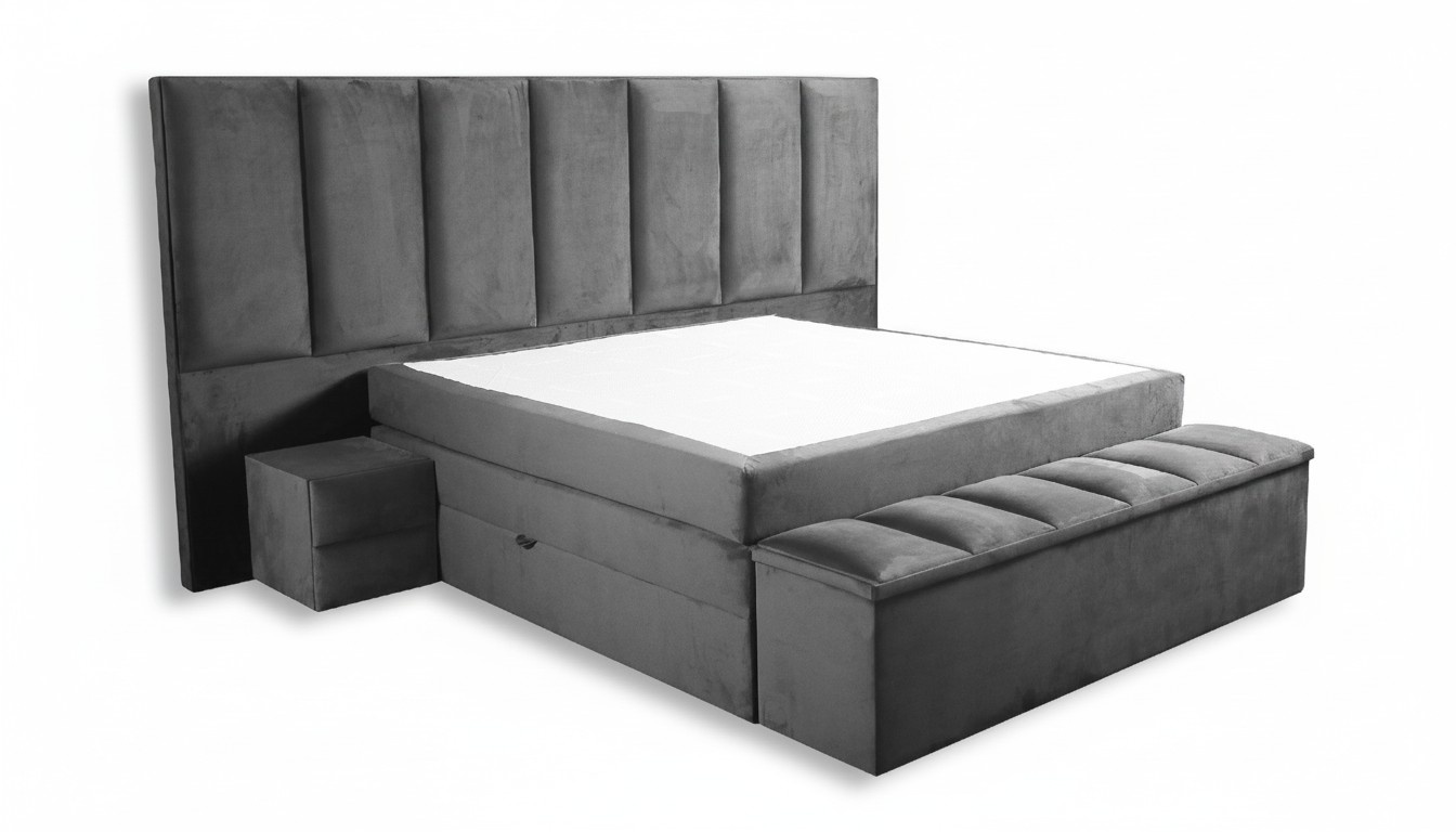 Boxspring Hotel Mattress Bedroom Textile Design Bed Double Beds Luxury Marriage