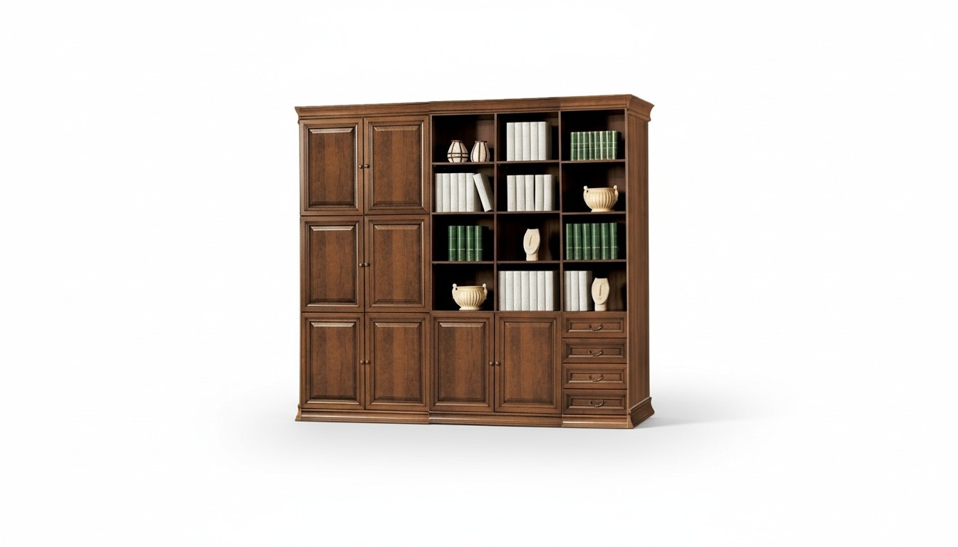 Brown cabinet Office cabinet Deluxe wooden furniture cabinets workplace