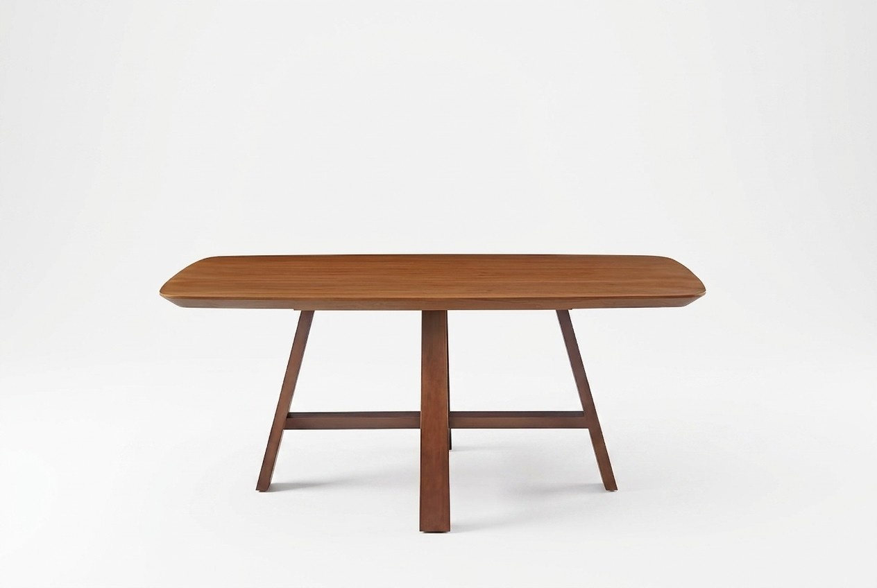 Brown Designer Luxury Wood Table High Quality Tables Dining Living Room Dining Tables
