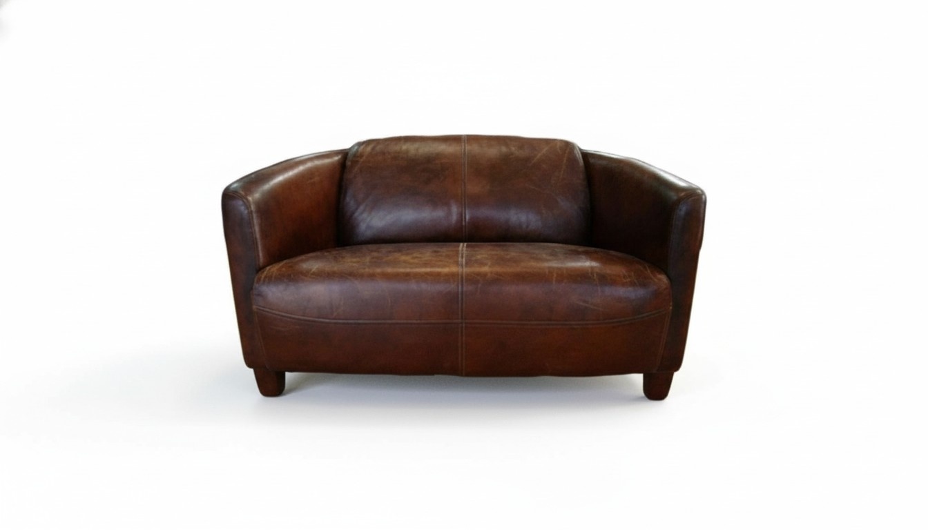 Brown Sofa Leather New Creative Furniture Living Room Modern Design Couches Sofas