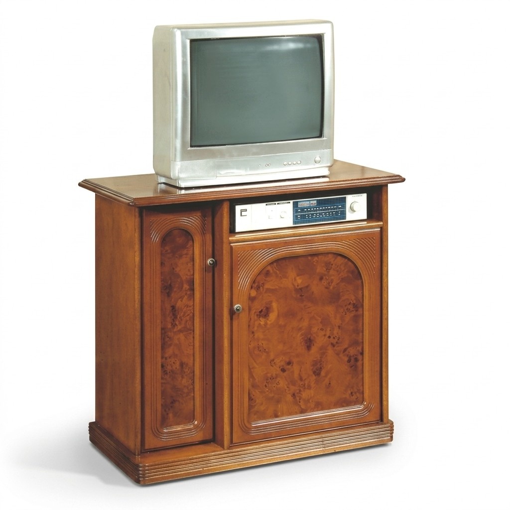 Brown TV Cabinet Luxury Sideboard Dresser Living Room Furniture Cabinets Shelves Wood