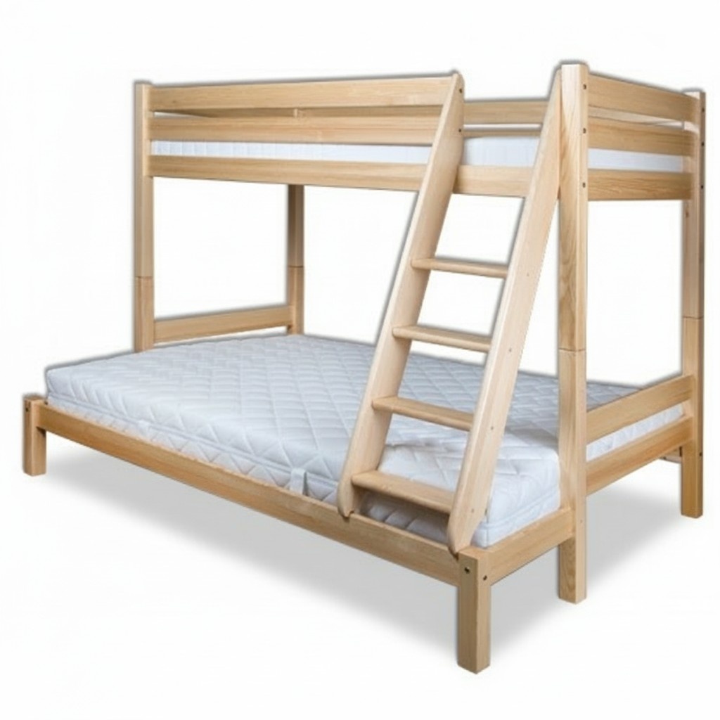 Bunk bed pine solid wood beds children\'s bed loft bed new
