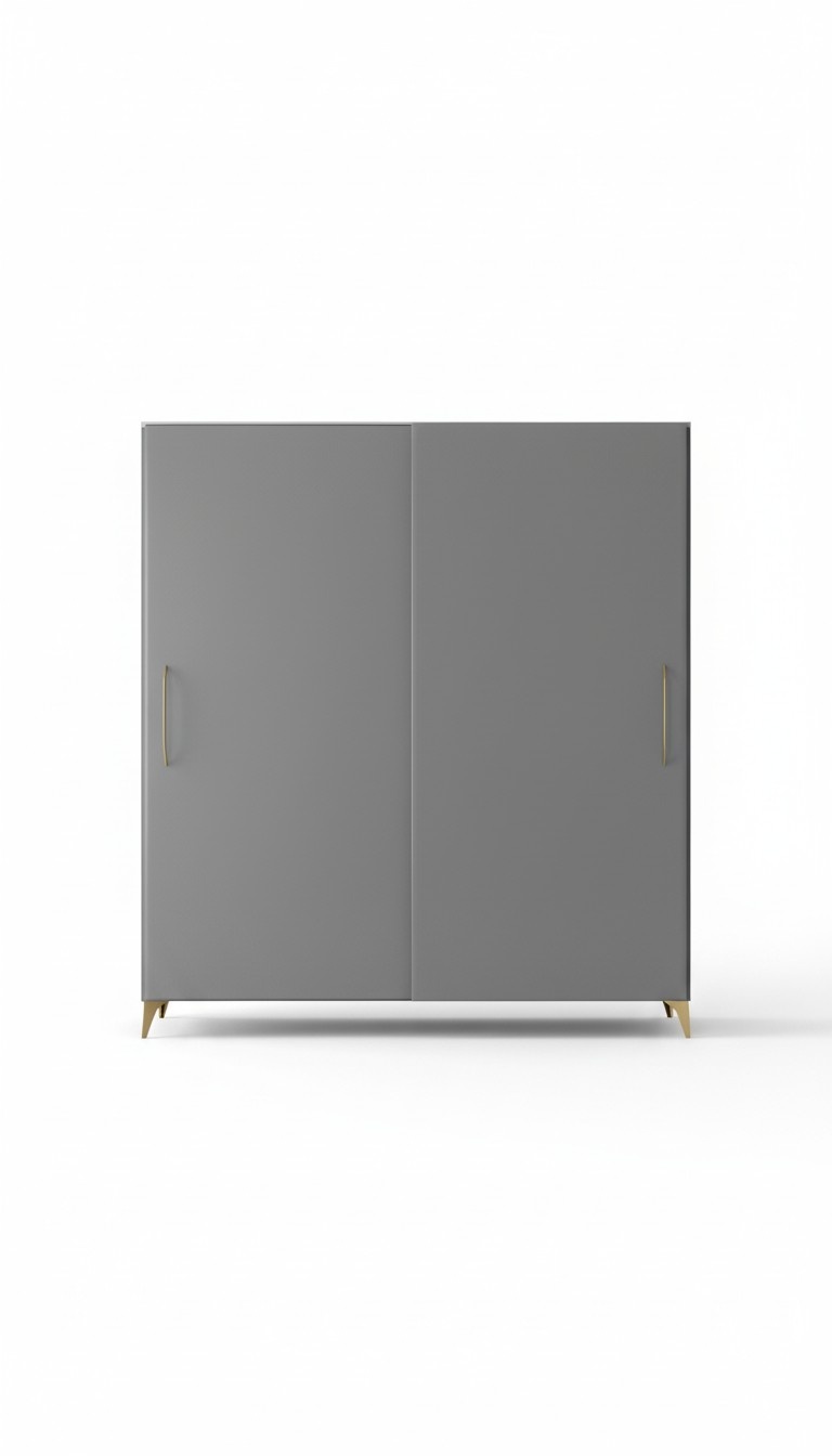 Closet material wood closet closet wood closet new grey