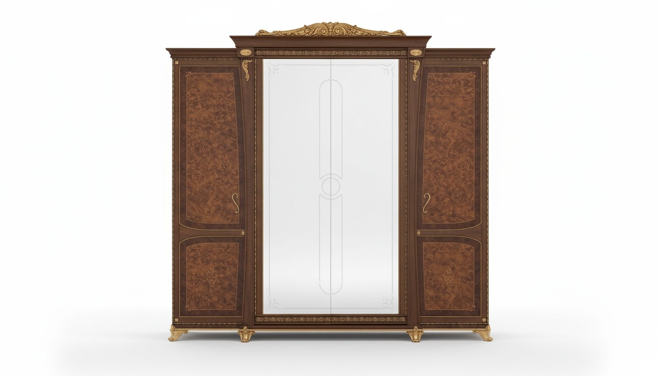 Closet MobilPiu Luxury Solid Wood Closets Wardrobe Bedroom New