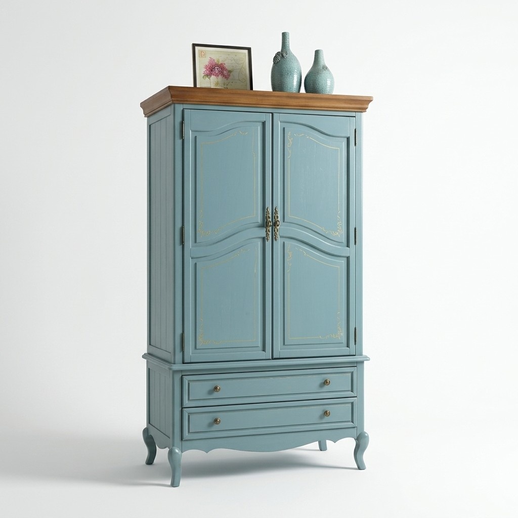 Living Room Wardrobe Closet Style Furniture Bedroom Country House New