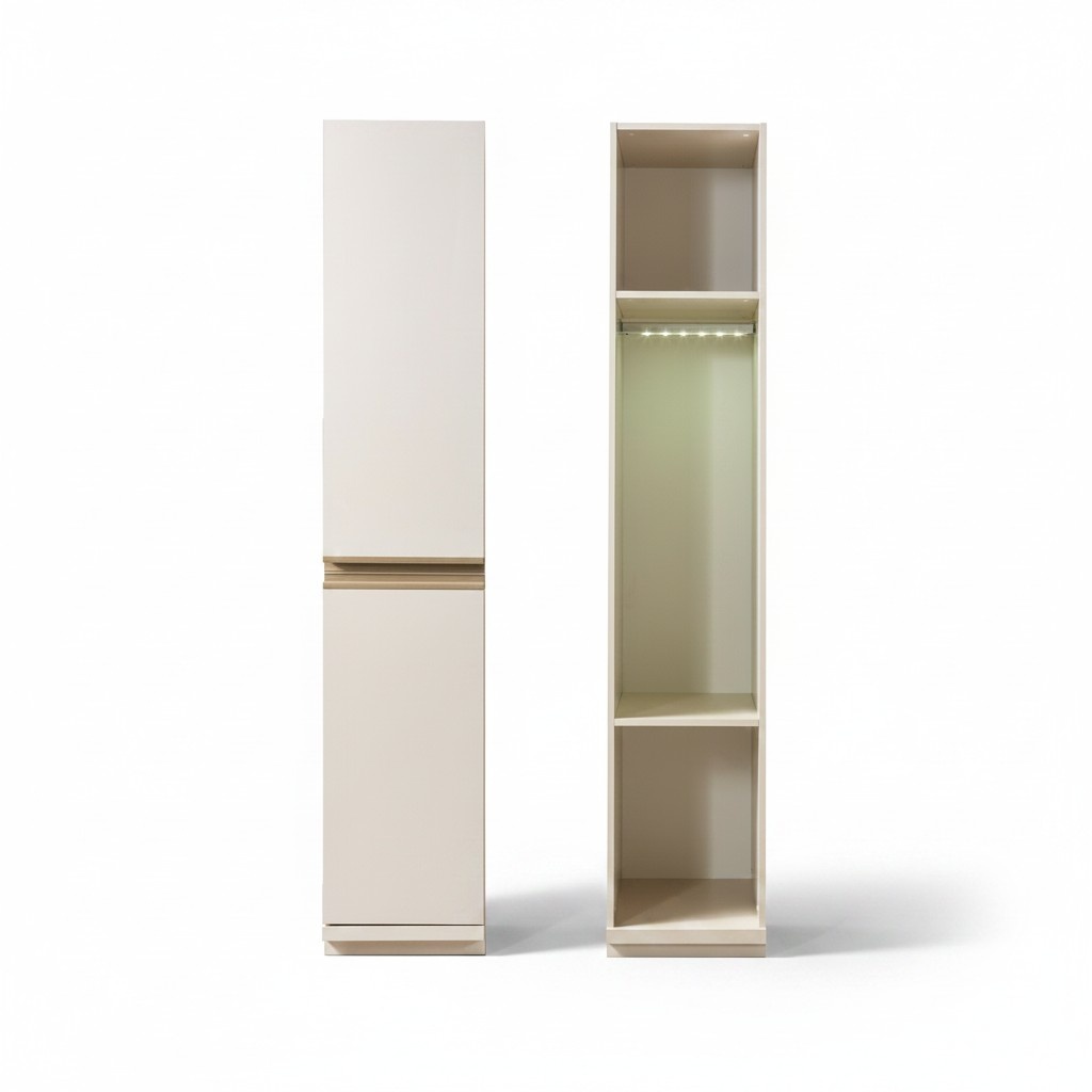 Modular wardrobe 41cm bedroom design practical