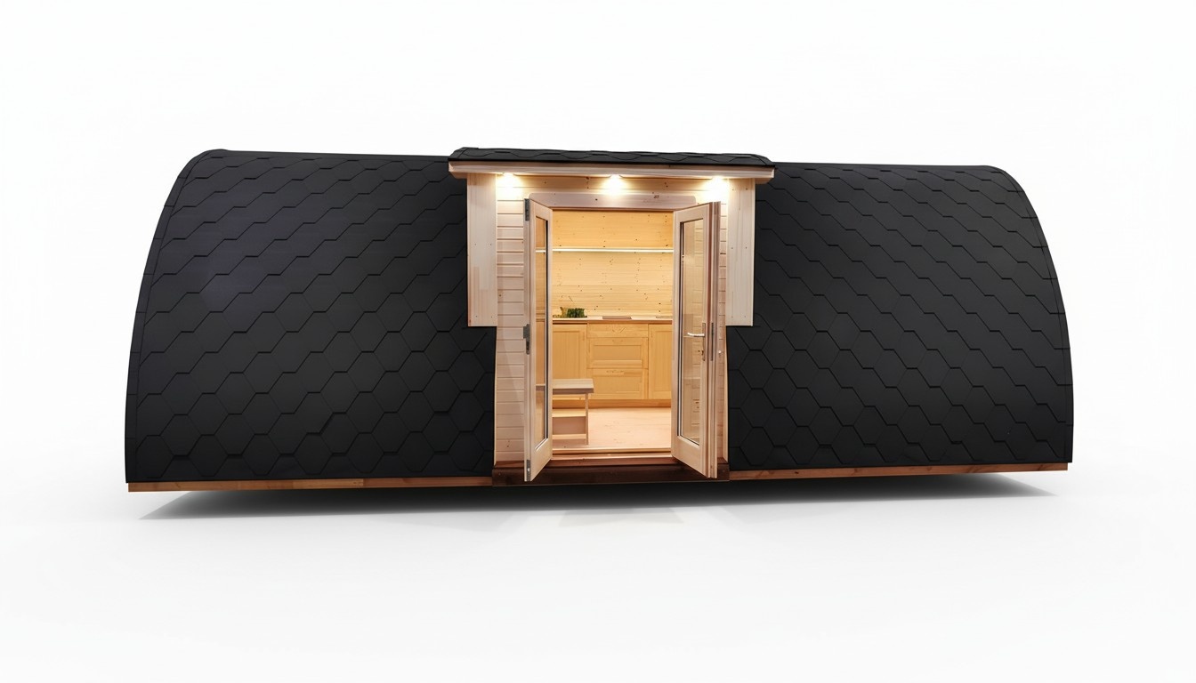 Camping House 660cm Sleeping Cabin Garden Lodge Camping House Wooden House