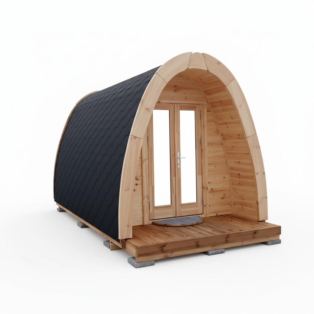 Camping House Garden House Garden Cabin Round Weekend House Log Cabin