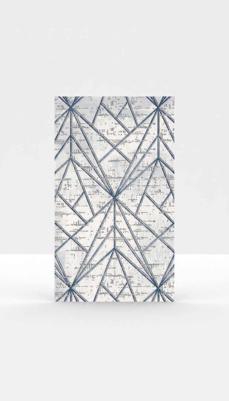 Carpet living room carpet short pile geometric abstract pattern blue rugs