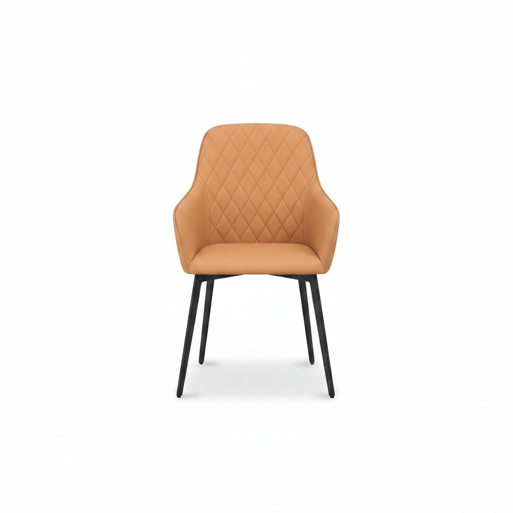 Chair 1x upholstered chair TV lounge club leather textile seat armchair dining new wood