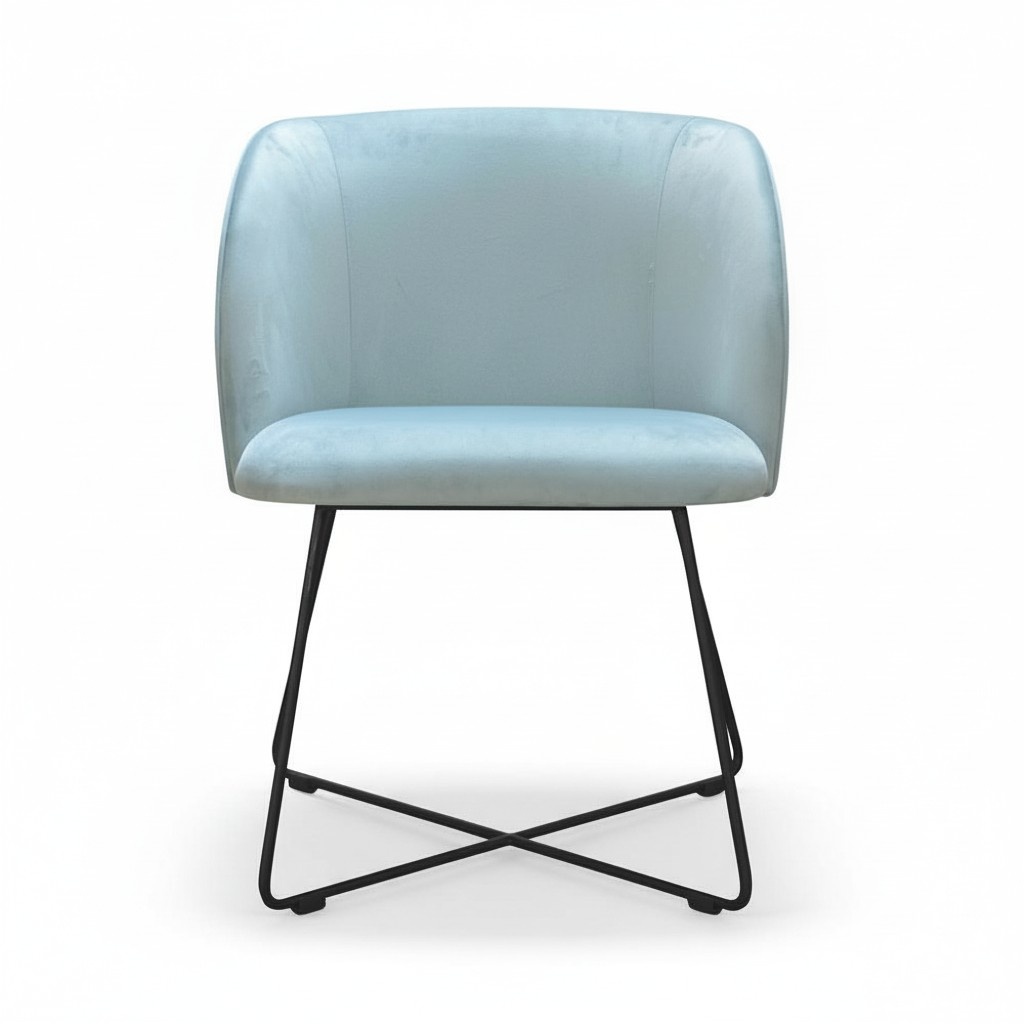 Chair 4x Armchair Dining Room Lounge Textile Seat Set New Club Television Upholstered Chair