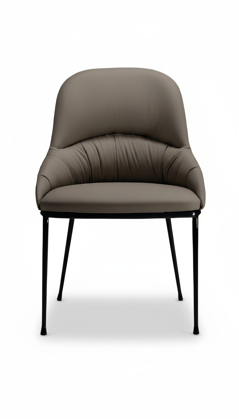 Chair Chairs Luxury Design Armchair Metal Upholstered Modern Dining Room Furniture