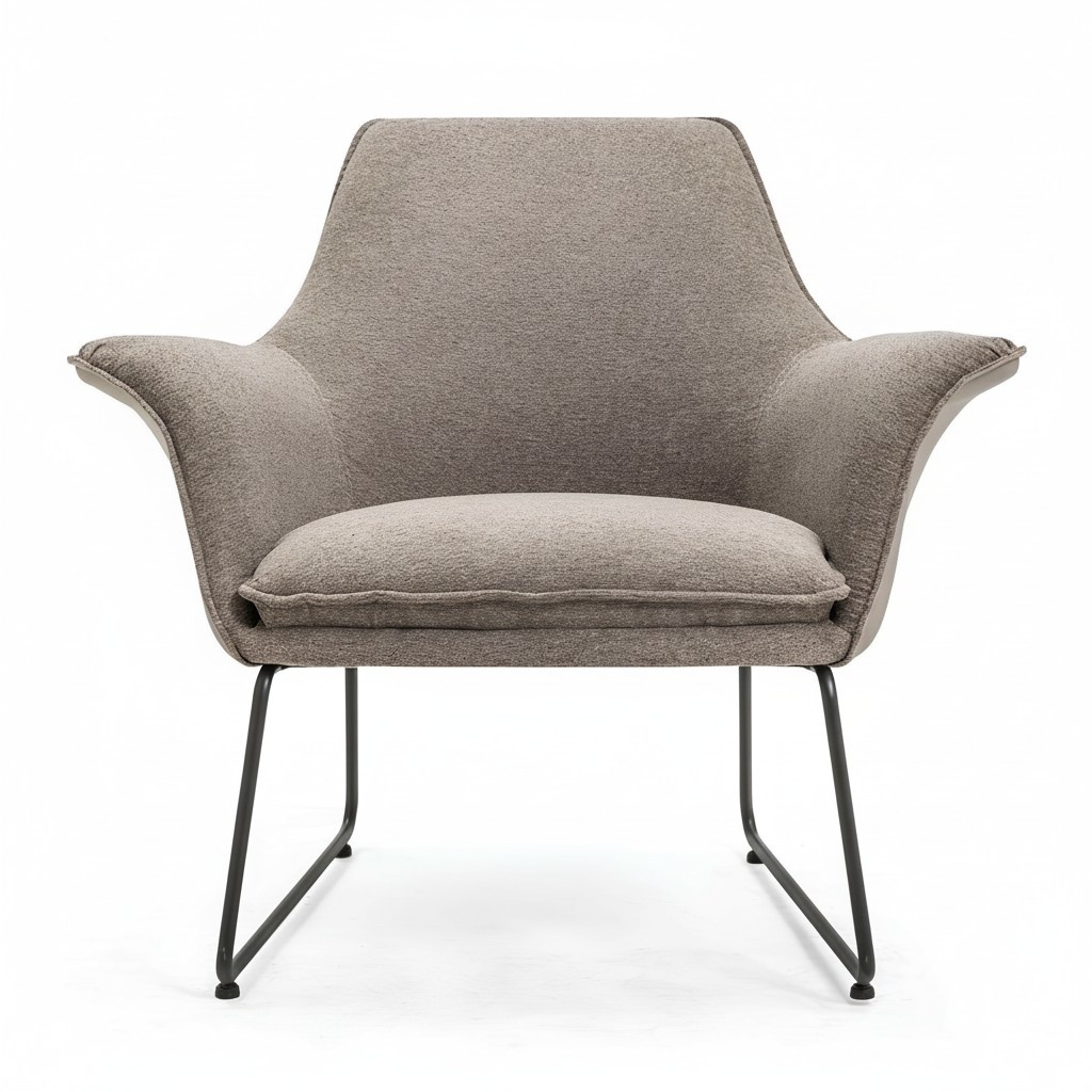 Chair Design Lounge Back Chair Upholstery Dining Living Room Club Furniture Kitchen Armchair