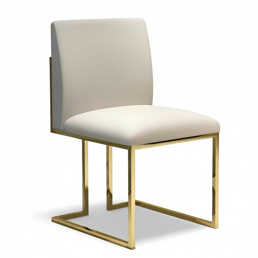 Chair Set Seat Upholstery Swing Dining Chairs Lehn Textile Modern Luxury Furniture New