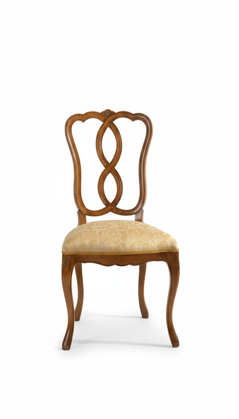 Chair Wood Italian Furniture Dining Room Chairs Luxury Design Armchair Real Wood
