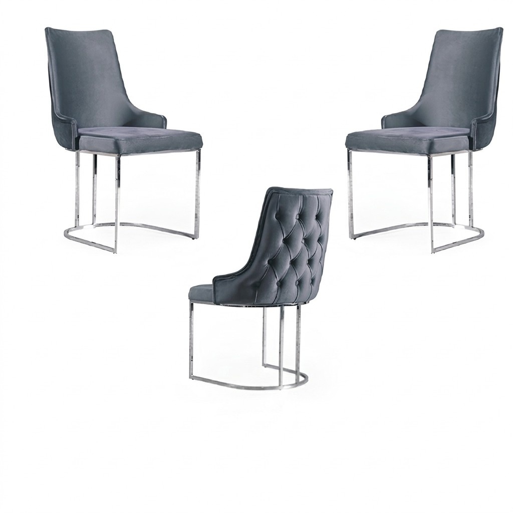 Chairs Dining Room Set 2x Chair Soft Chair Italian Style
