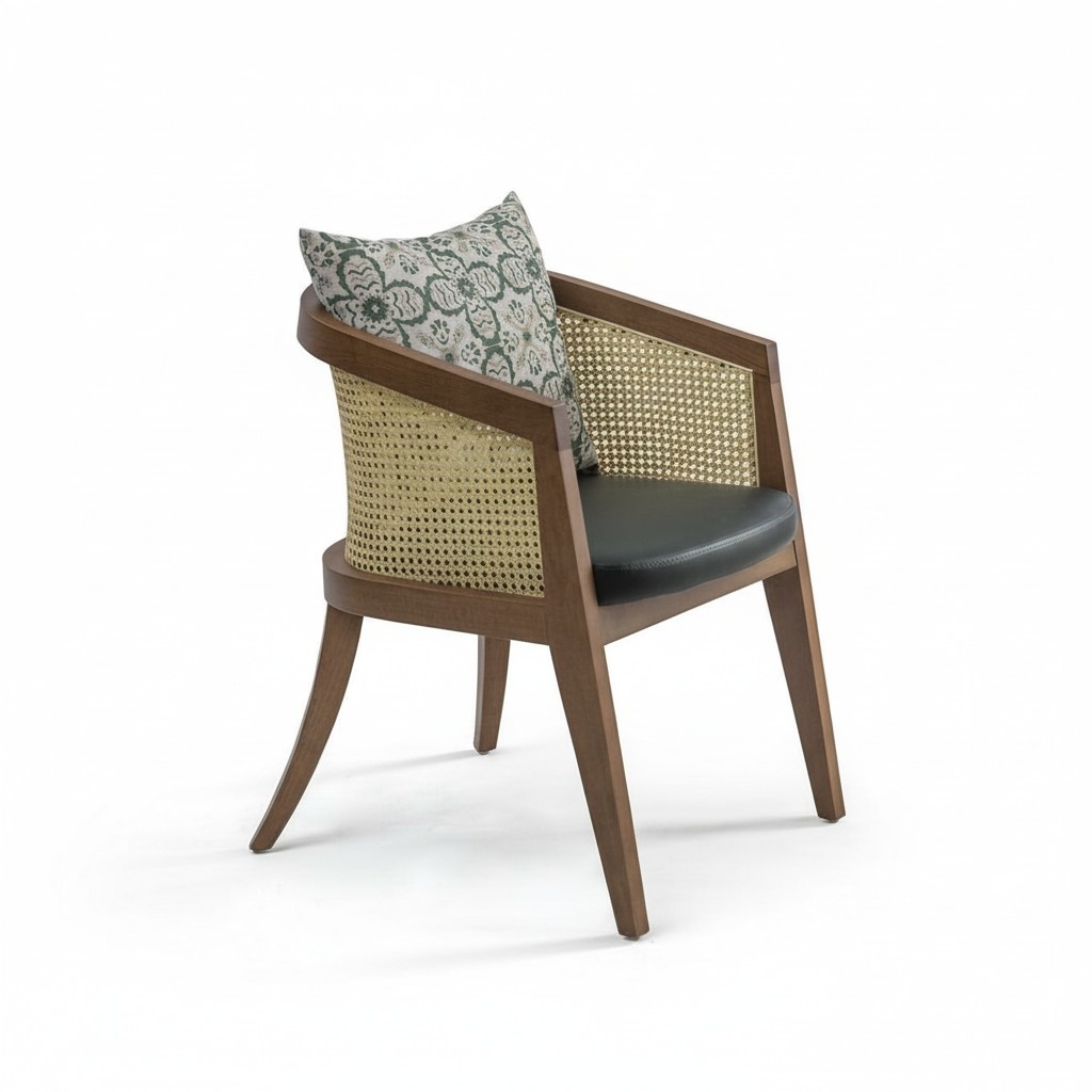 Chairs Living Room Dining Room Wooden Chair with Armrest Dining Room Furniture