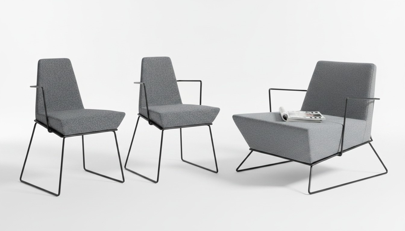 Chaise Lounge 2x Chairs Seating Lounge Lounge Sofa Lounge Furniture Relax Bench