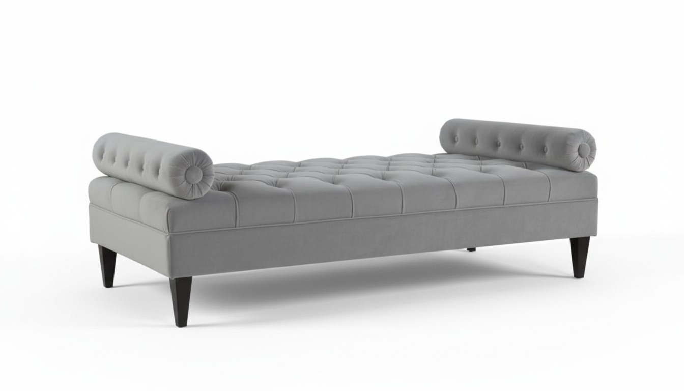 Chaise Longue Modern Design Sofa Recliner Furniture New Living Room Fabric Chesterfield