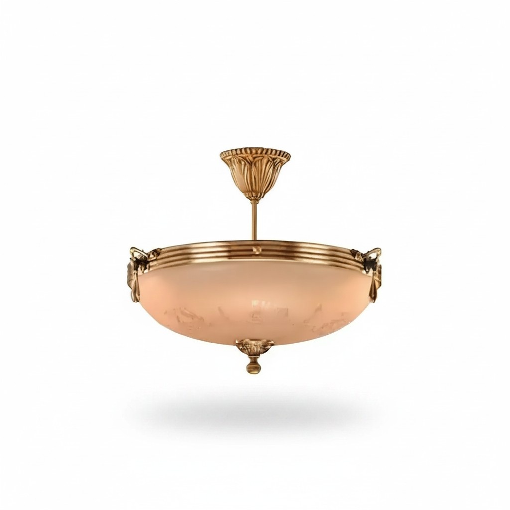 Chandelier ceiling lamp chandelier ceiling light lamp glass gold beige
