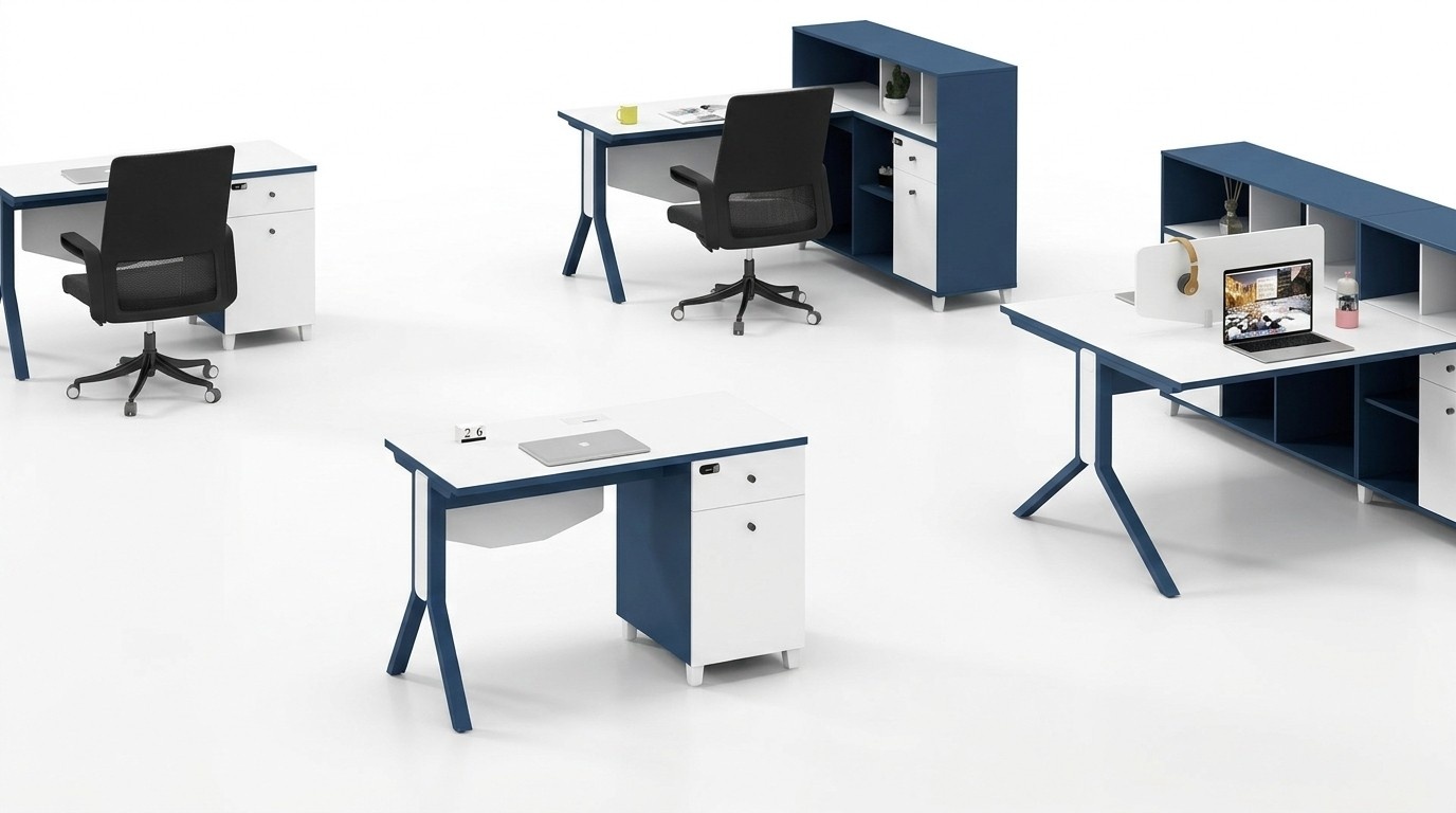 Boss desk luxury office furniture table office practice tables containers