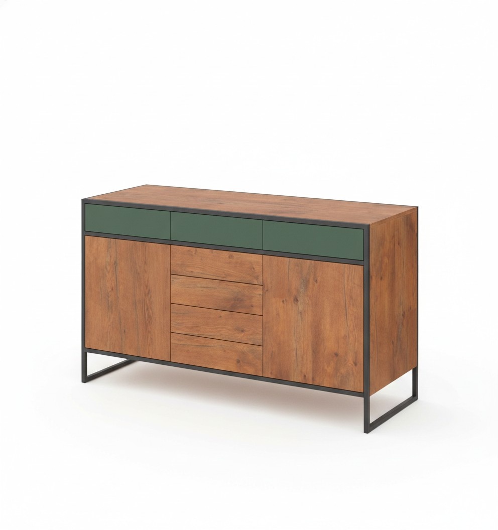 Chest of Drawers Brown Elegant Design Modern Furniture Bedroom Wardrobe