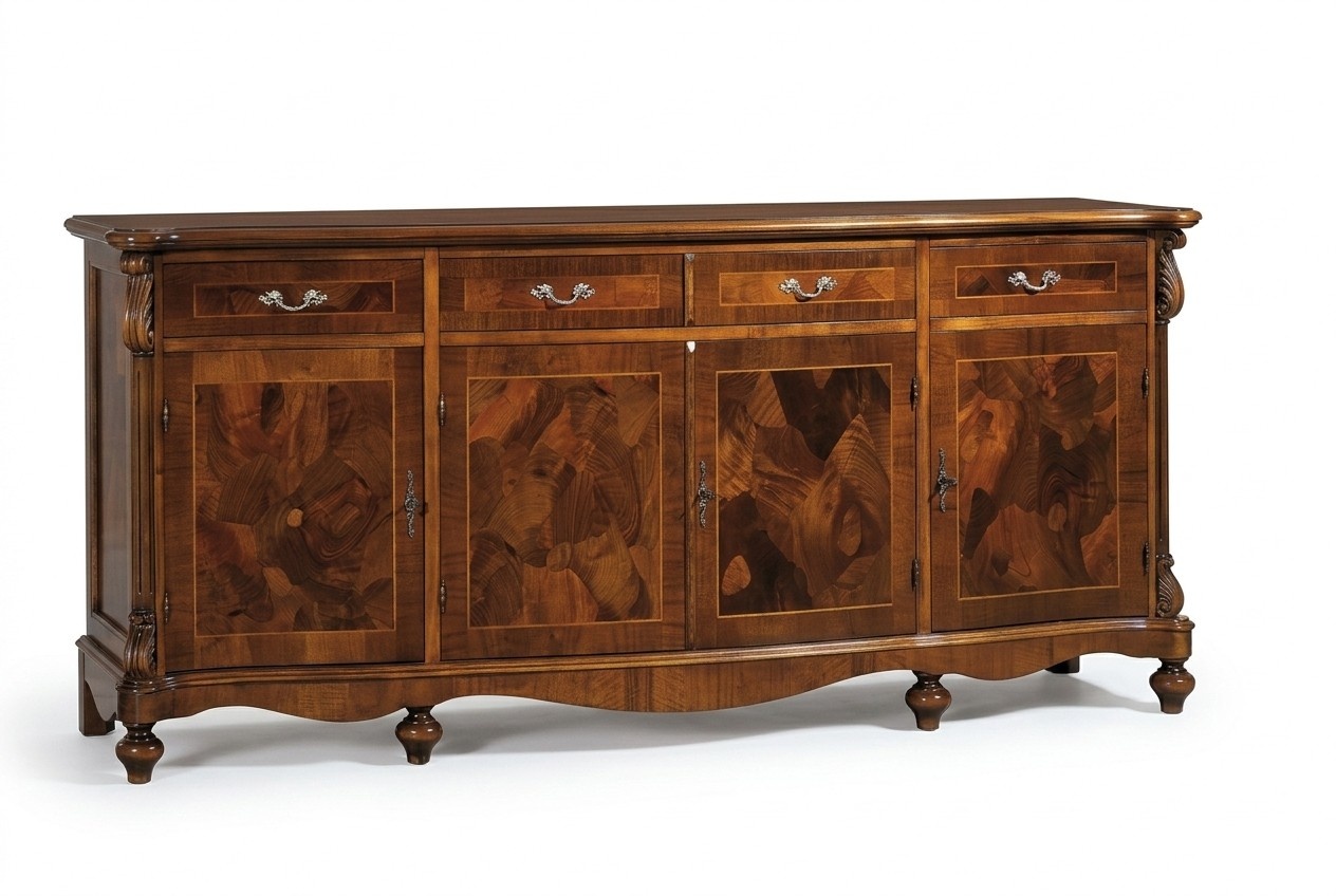 Chest of drawers Classic cupboard Solid wood furniture Italian furnishings Sideboard
