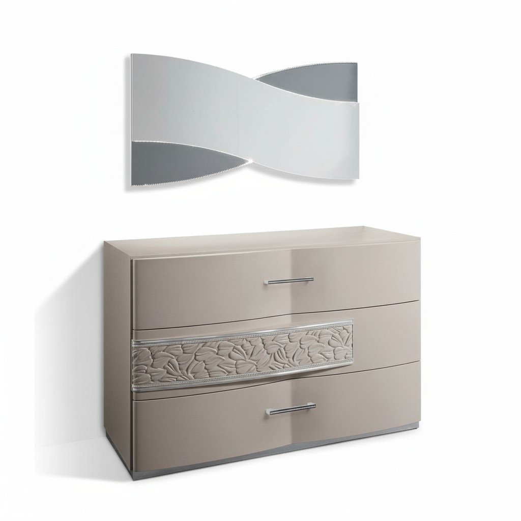 Chestt of Drawers Console Bedroom Modern Wood Luxury Design Cabinets Style New