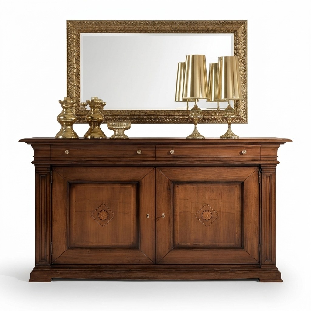 Dresser Living Room Chest of Drawers Wood Sideboard Cabinet