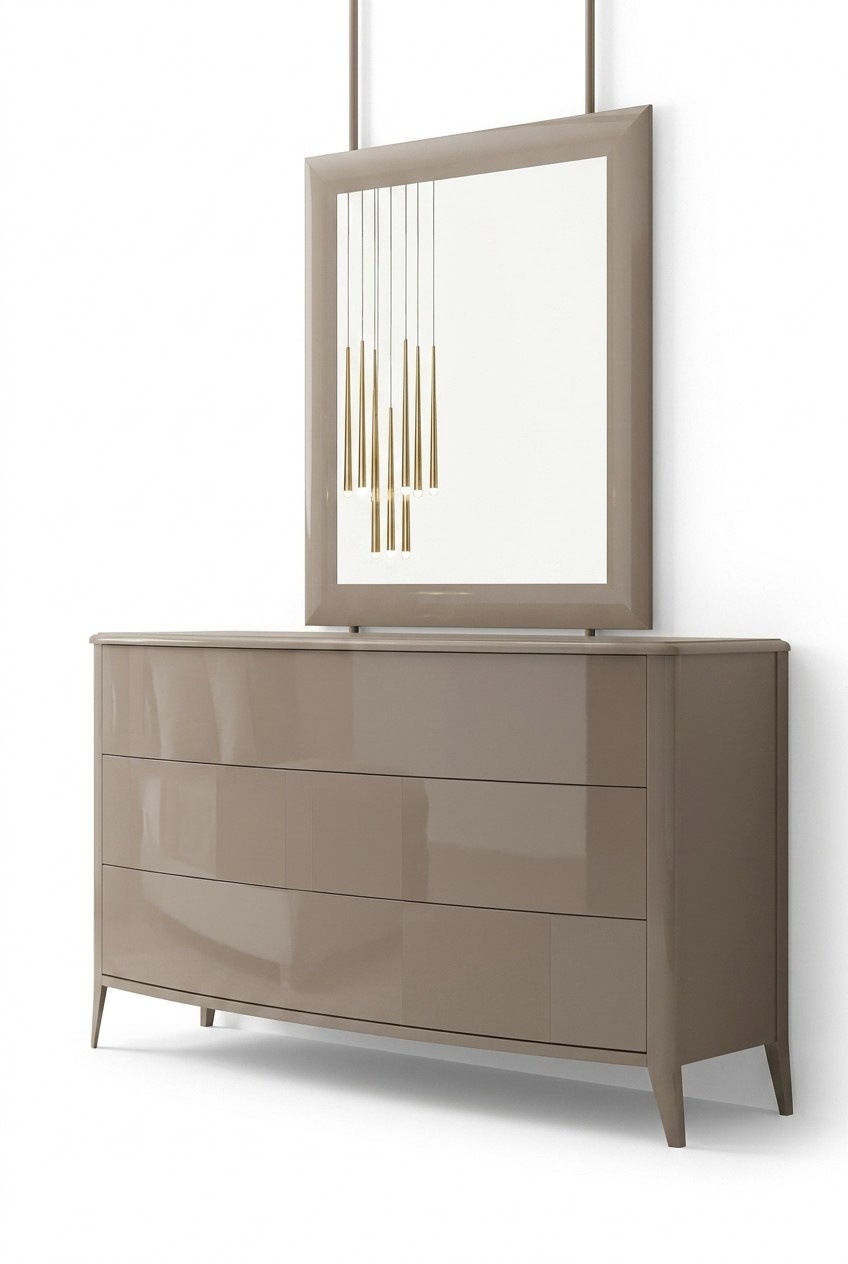 Dresser Luxury Cabinet Shelf Wood Sideboard Cabinets Bedroom Modern Designer