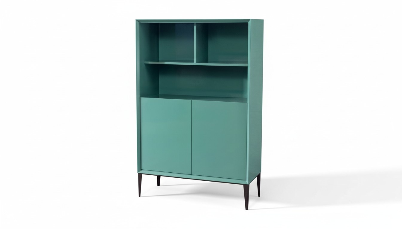 Chest of Drawers Wood Display Cabinet Sideboard Green Orange Cupboards Chests of Drawers New