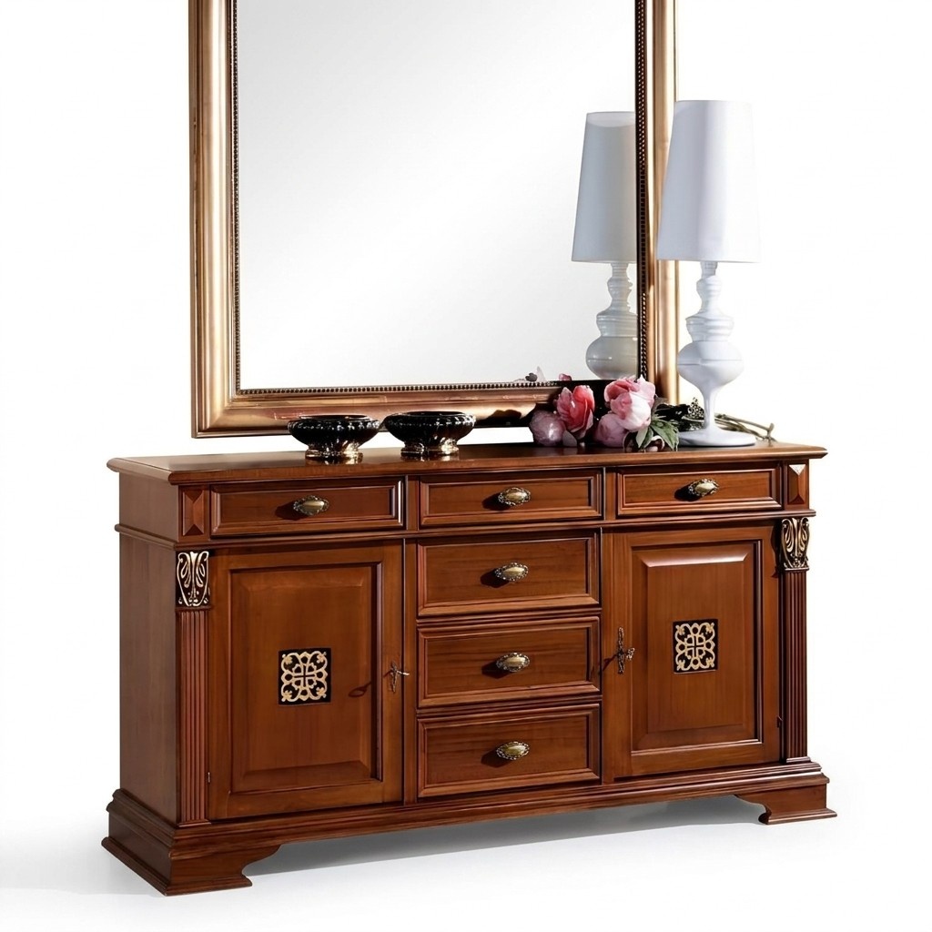 Chest of Drawers Wardrobe Sideboard Italian Furniture Antique Style Wood