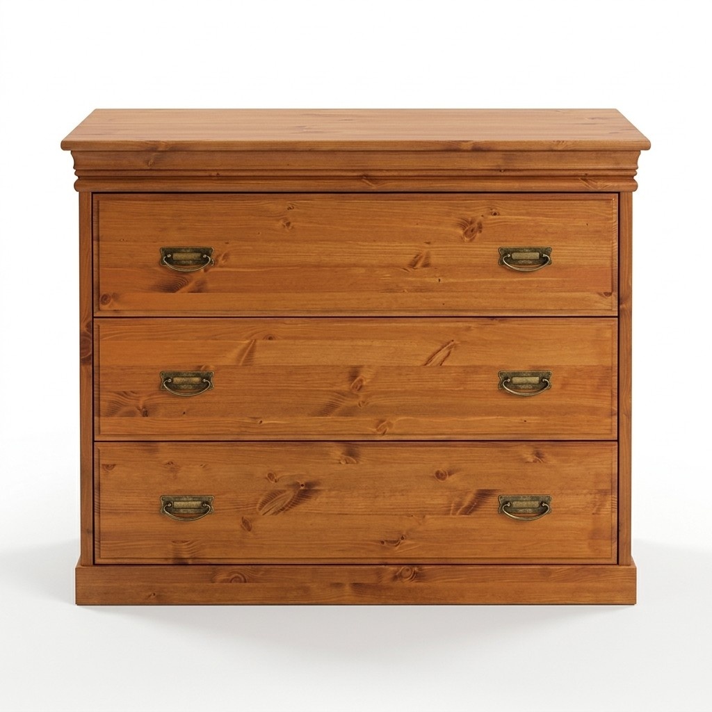 Chest of 3 drawers sideboard sideboard wooden cabinet chests of drawers brown new