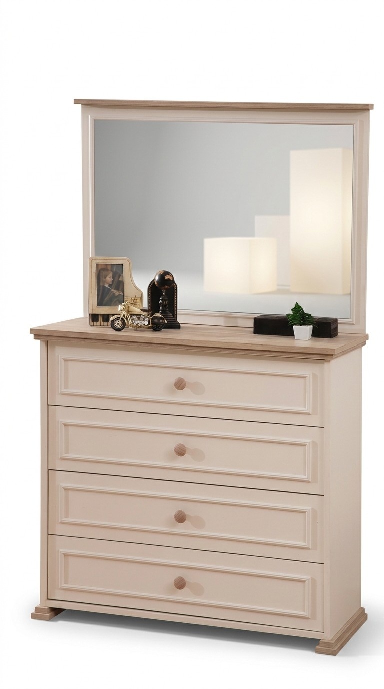 Chest of drawers with mirror luxury console chests of drawers bedroom children\'s room