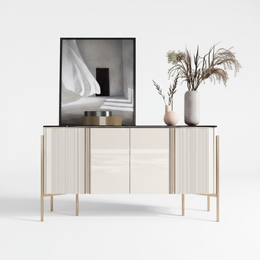 Chest of drawers Wood Designer cupboard Shelf Modern Sideboard Chest of drawers