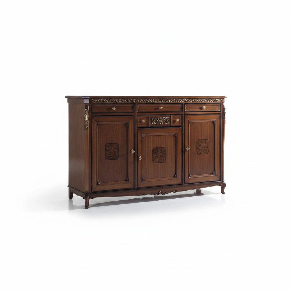 Chest of drawers sideboard brown solid wood cabinet furniture chests of drawers sideboards