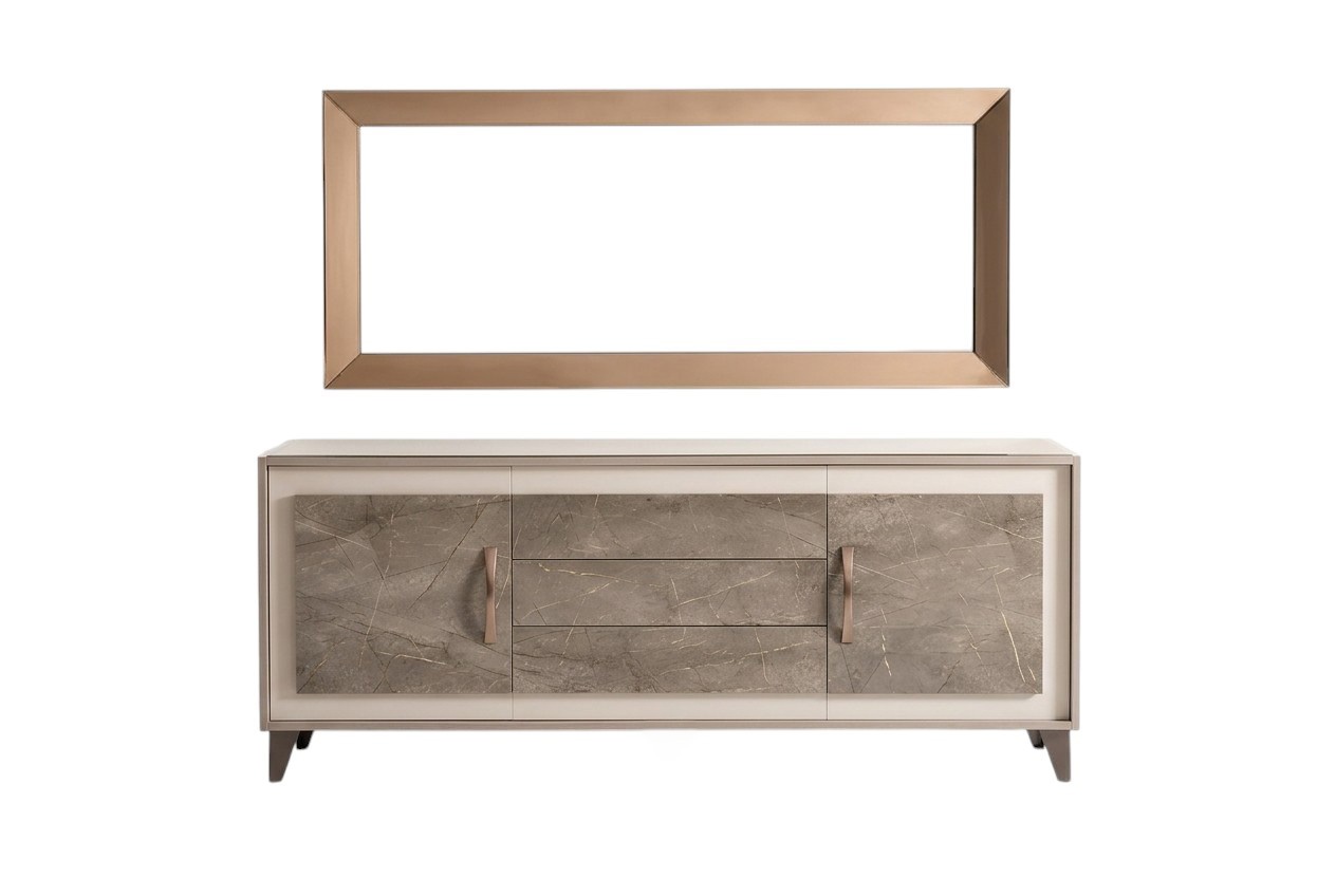 Chest of drawers sideboard wood buffet showcase luxury cabinet furniture set arredoclassic